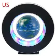 Magnetic Levitation Globe Lamp with LED Light - Clarify.pk