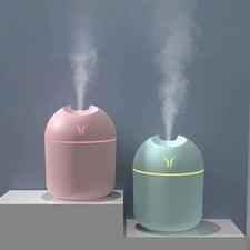 Mini Air Humidifier 250ml with LED Light - Clarify.pk