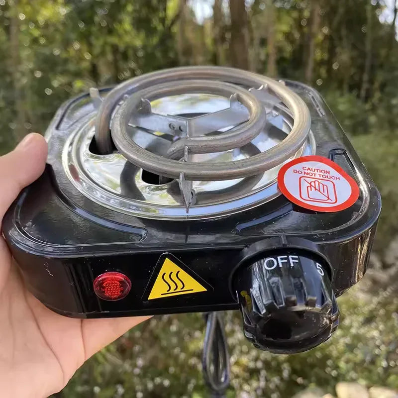 Mini Electric Stove Coal Burner with Adjustable Heat - Clarify.pk