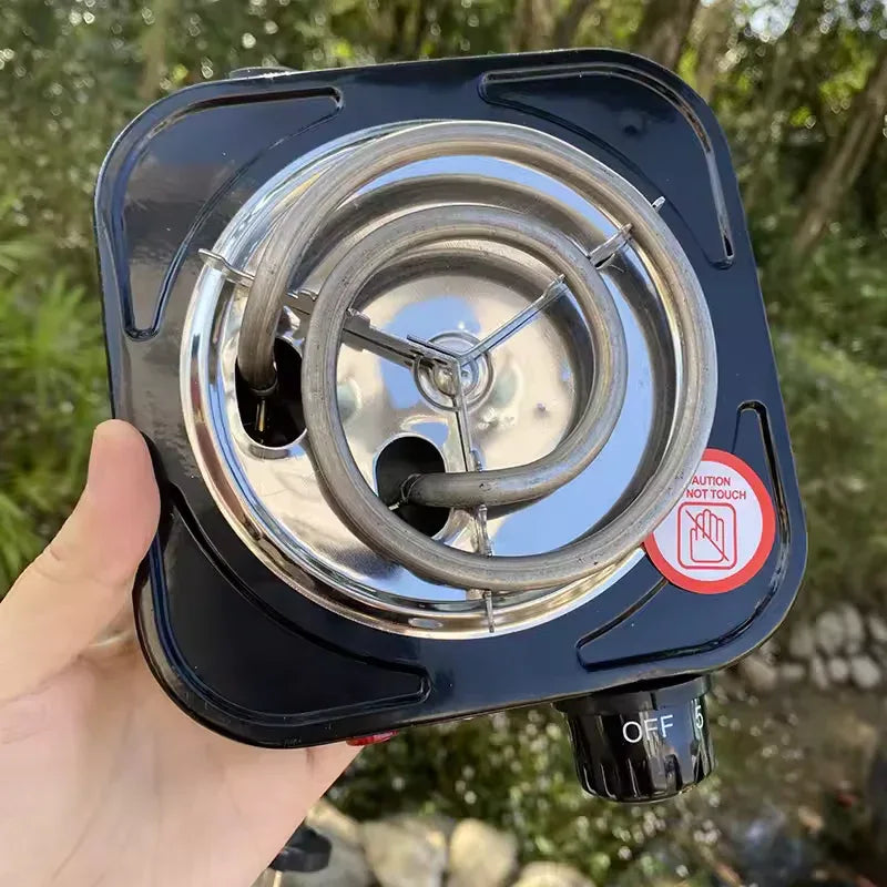 Mini Electric Stove Coal Burner with Adjustable Heat - Clarify.pk