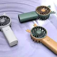 Mini Fan with Phone Stand - Portable & Cute - Clarify.pk