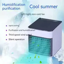 Mini Portable Air Conditioner with Adjustable Fan - Clarify.pk