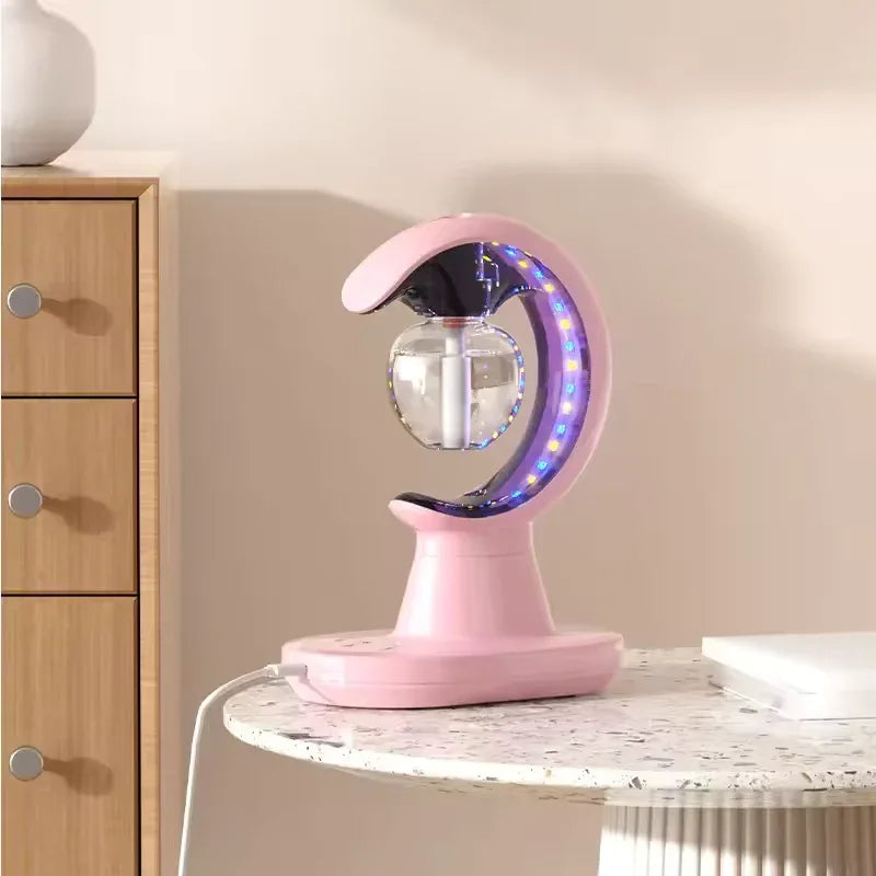 Moon Shaped Humidifier Night Lamp with Mosquito Repellent - Clarify.pk