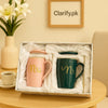 Mr and Mrs Ceramic Mugs Gift Set - Clarify.pk