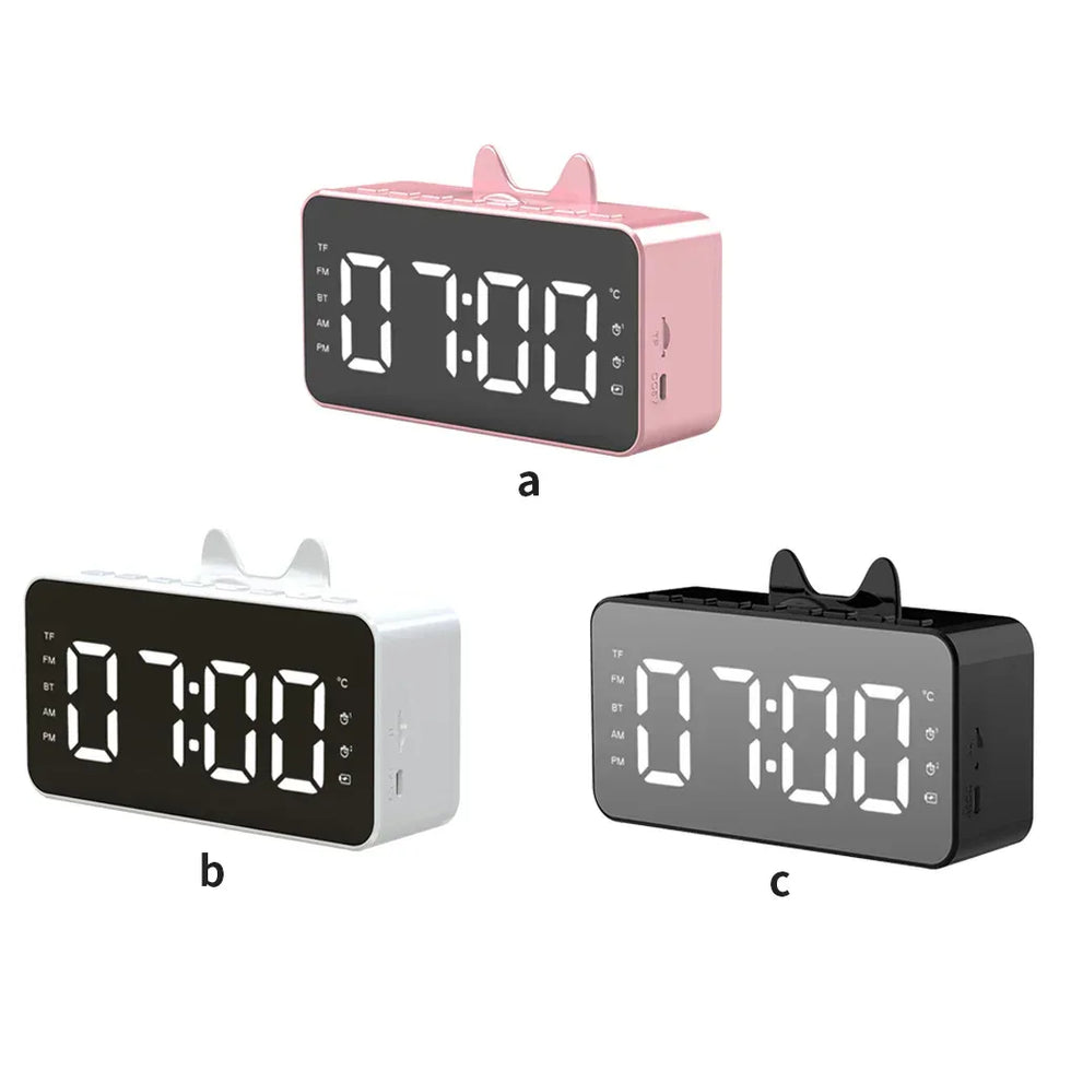 Multifunctional Alarm Clock with Temperature Display - Clarify.pk