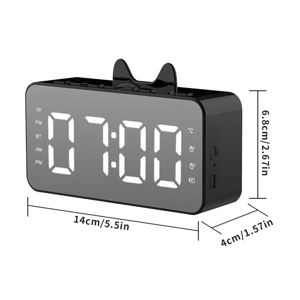 Multifunctional Alarm Clock with Temperature Display - Clarify.pk