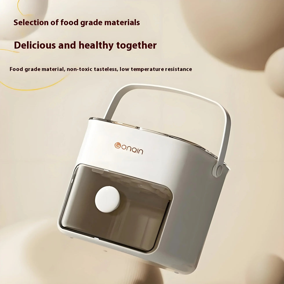 48 Block Ice Cube Machine with Lid - Efficient Ice Storage - Clarify.pk