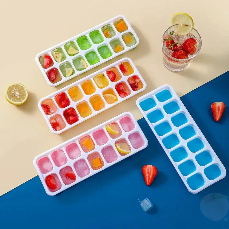 14 Grid Silicone Ice Cube Mold for Perfect Ice - Clarify.pk