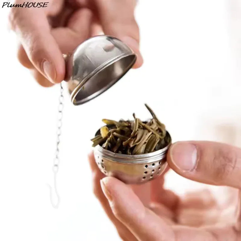 Stainless Steel Tea Leaves Diffuser Ball - Clarify.pk