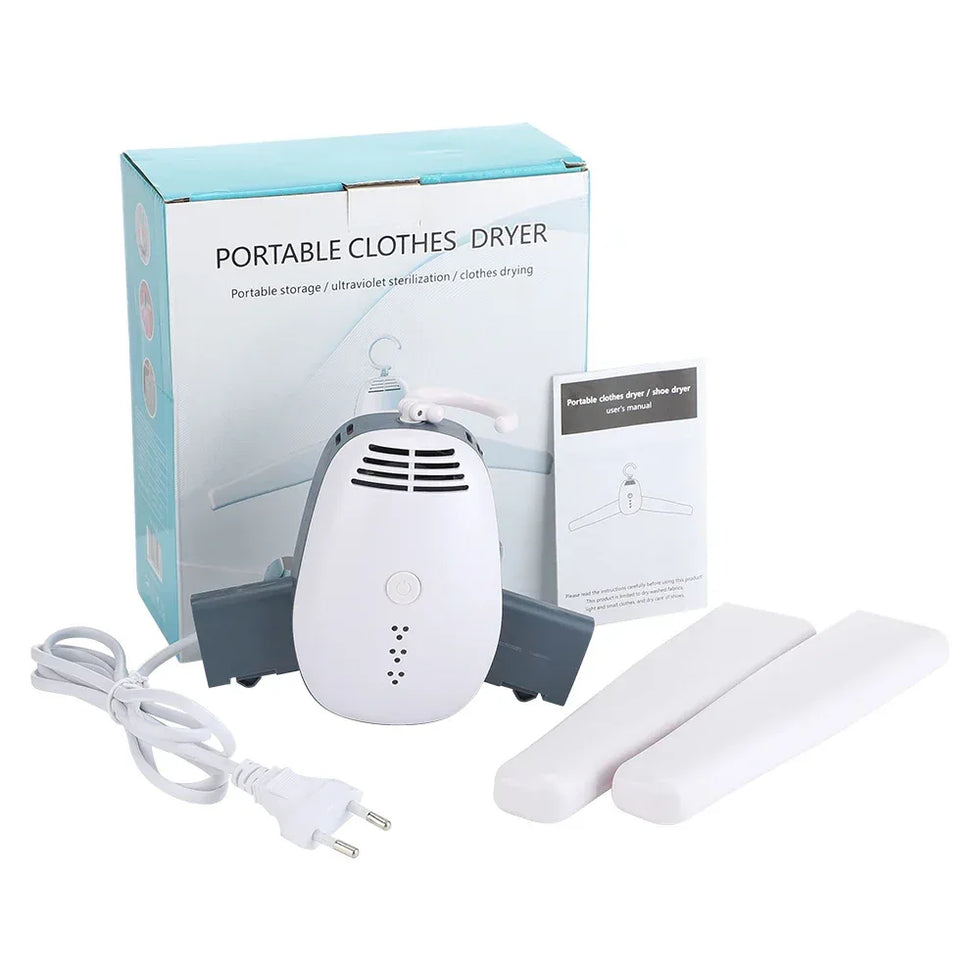 Portable Clothes Dryer with Foldable Hanger - Clarify.pk