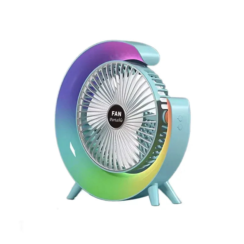 Portable Marquee Fan with Night Light - Clarify.pk