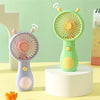 Portable Mini Fan USB Rechargeable - Cute & Compact - Clarify.pk