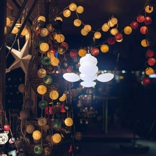 Portable Rechargeable LED Lantern with Universal Hook - Clarify.pk