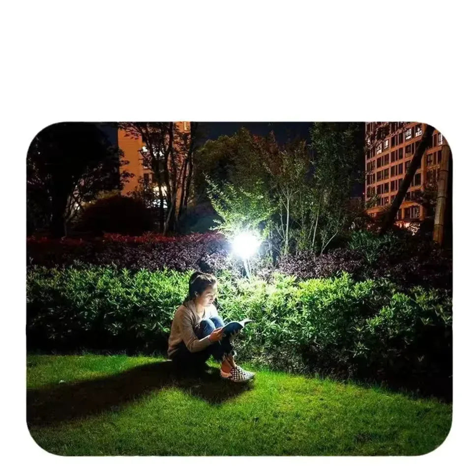 Rechargeable Camping Emergency Light with Fan - Clarify.pk