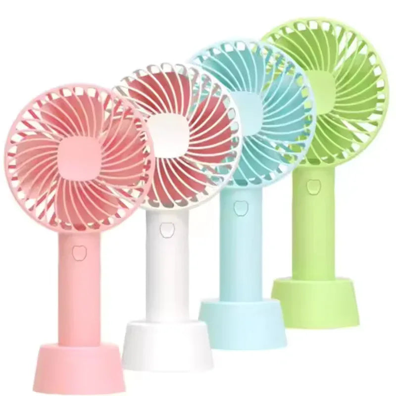 Rechargeable Mini Portable Fan - Compact & Lightweight - Clarify.pk