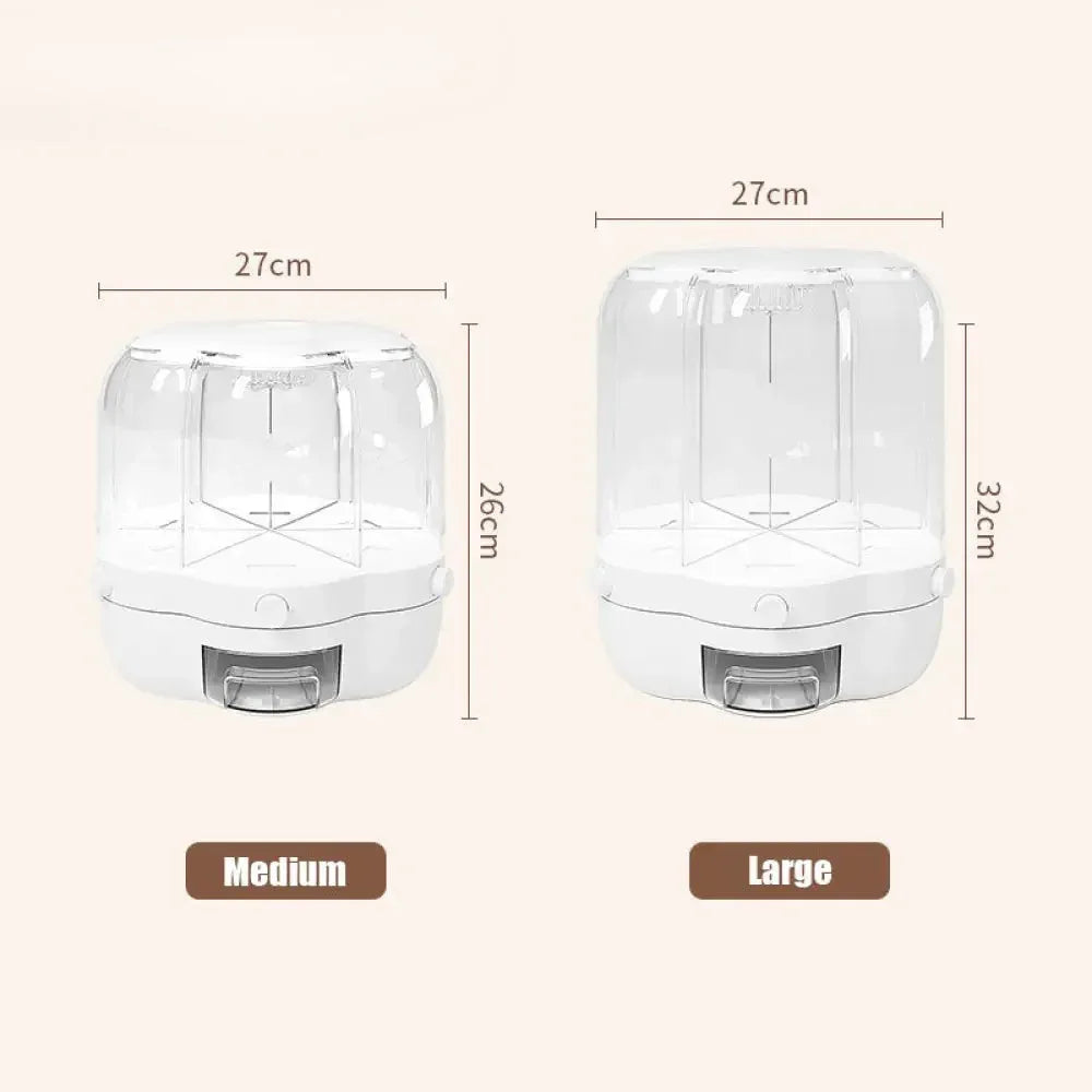 Rotating Rice Dispenser with 360° Rotation - Clarify.pk