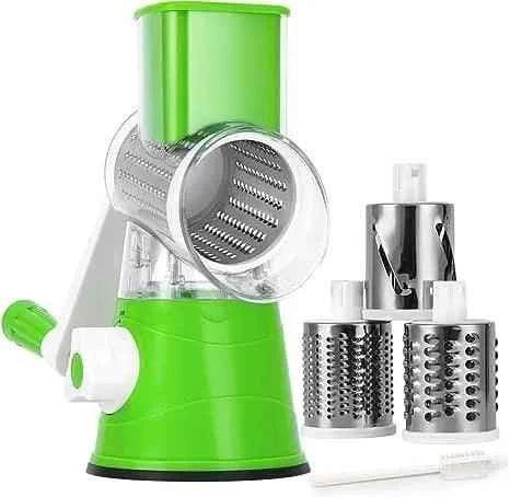 3 in 1 Manual Vegetable Cutter Slicer for Effortless Food Prep - Clarify.pk