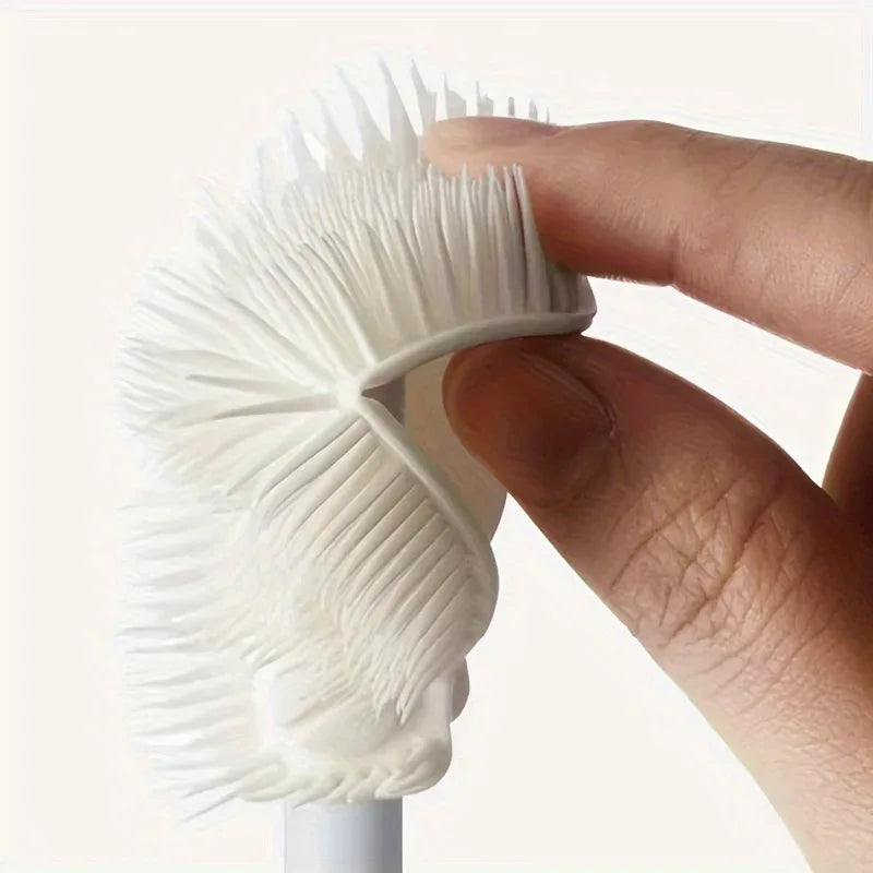 Silicone Bottle Cleaning Brush with Foldable Head - Clarify.pk