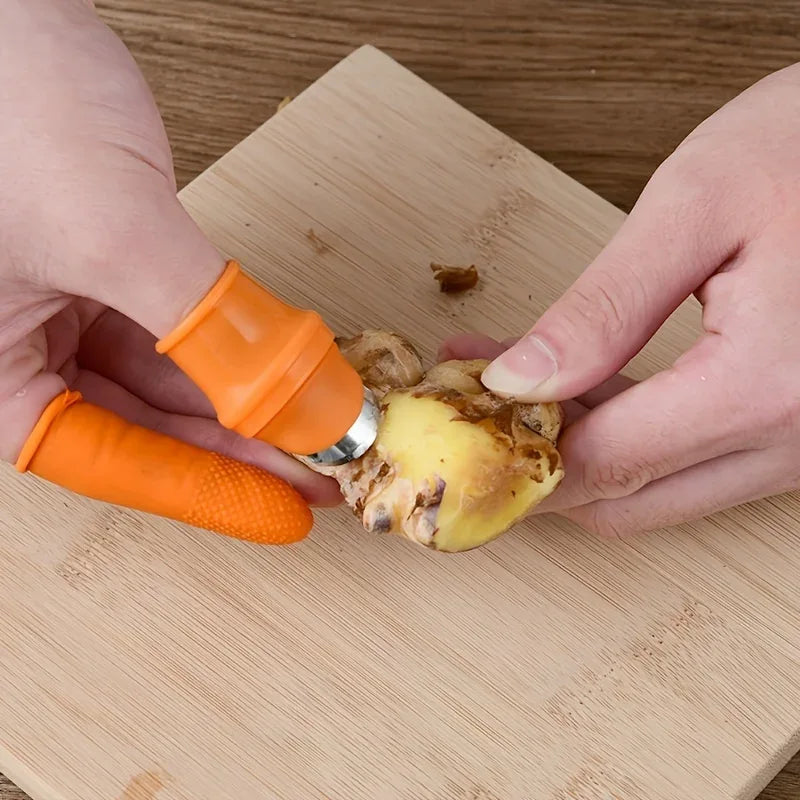 Silicone Finger Protector Kitchen Tool Set - Clarify.pk