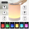 Wireless Bluetooth Speaker with LED Lamp - 7 Colors Touch Control - Clarify.pk