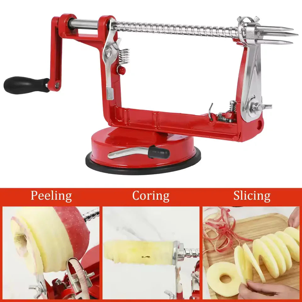 Spiral Vegetable Slicer Manual for Easy Peeling - Clarify.pk