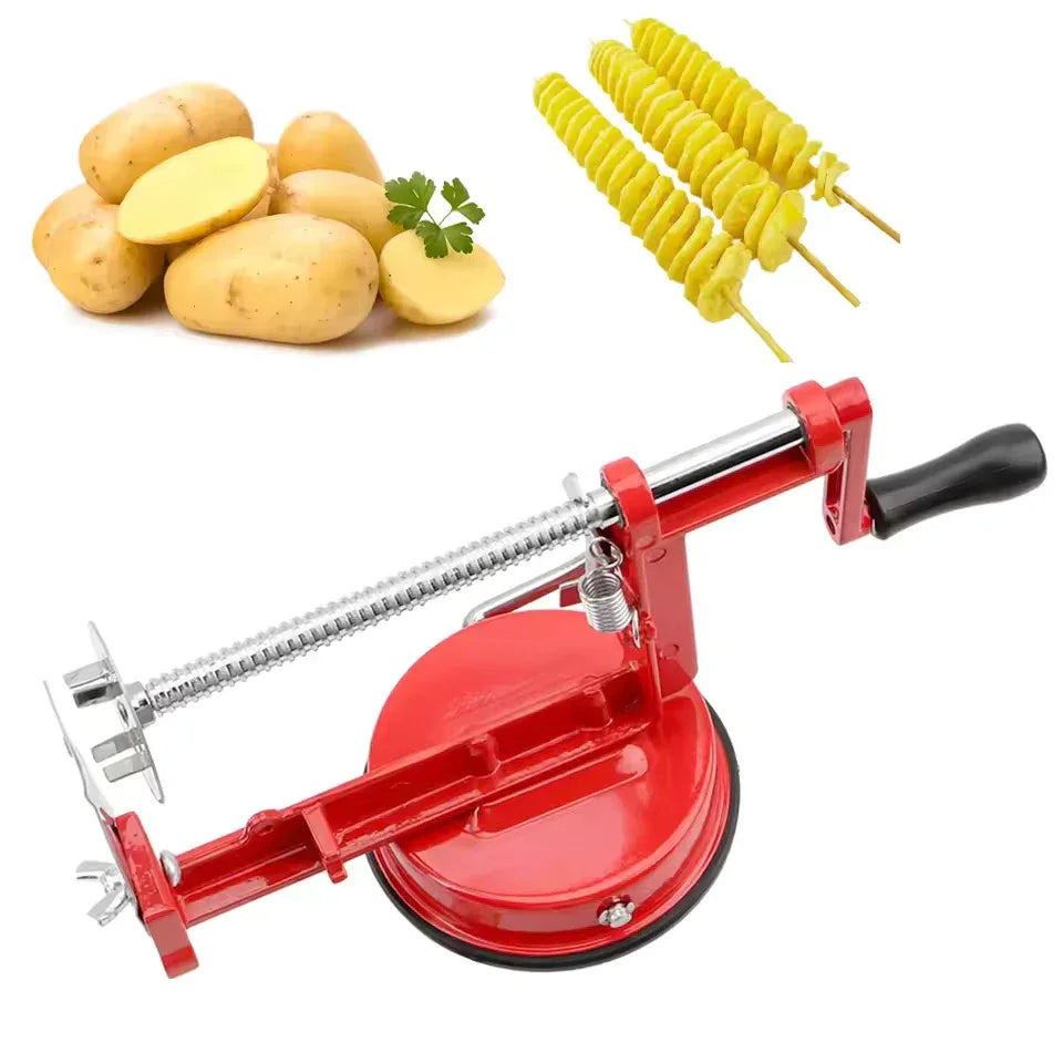 Spiral Vegetable Slicer Manual for Easy Peeling - Clarify.pk