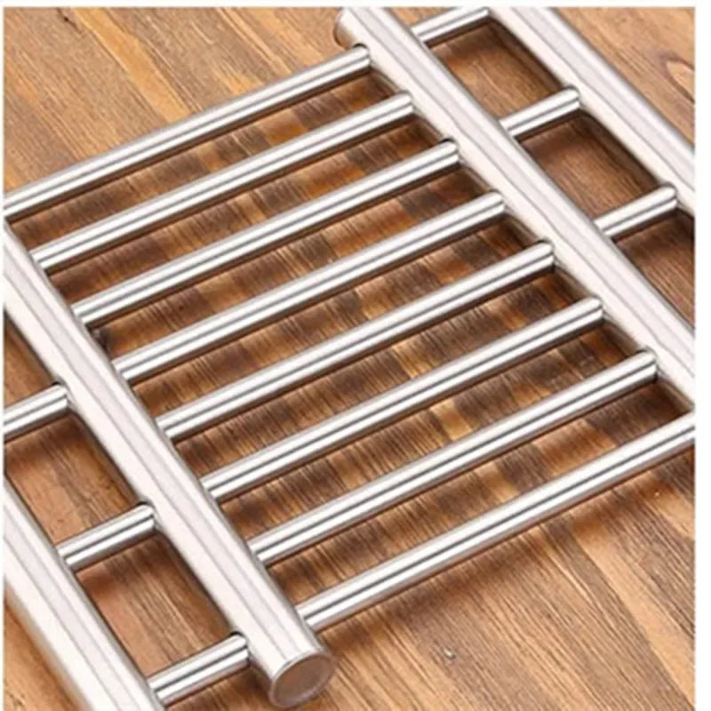 Stainless Steel Heat Insulated Rack for Kitchen - Clarify.pk