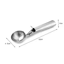 Stainless Steel Ice Cream Scoop - Durable & Easy Use - Clarify.pk