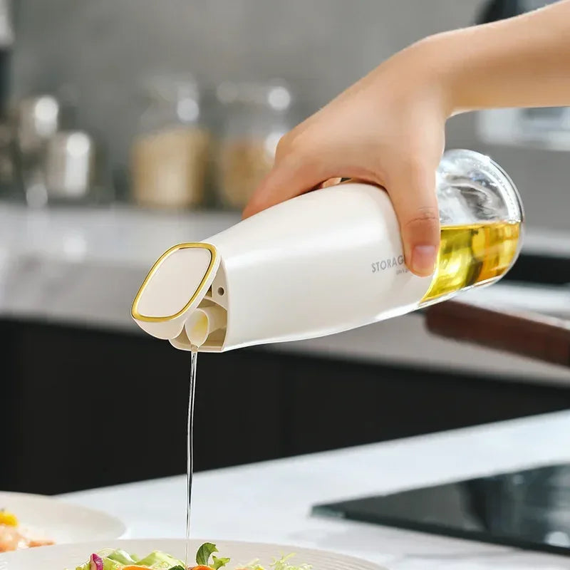 500ml Oil Bottle for Kitchen with Modern Design - Clarify.pk