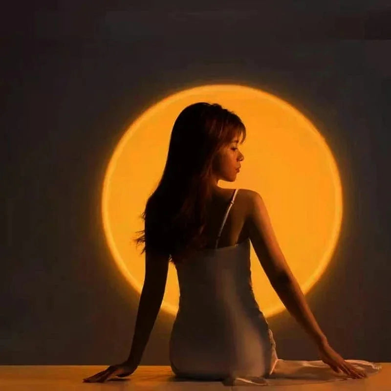 Sunset Projector Lamp for Bedroom Ambiance - Clarify.pk