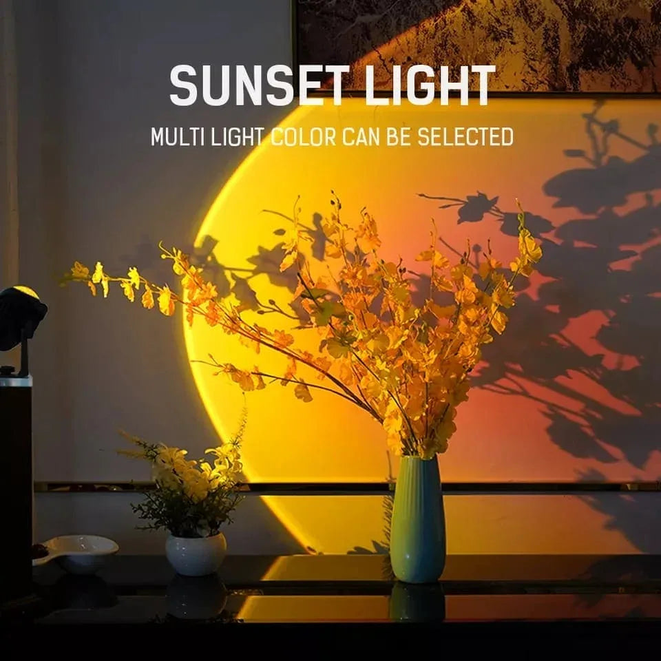 Sunset Projector Lamp for Bedroom Ambiance - Clarify.pk