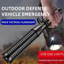 Super Bright Self Defense Torch with Tactical Flashlight - Clarify.pk