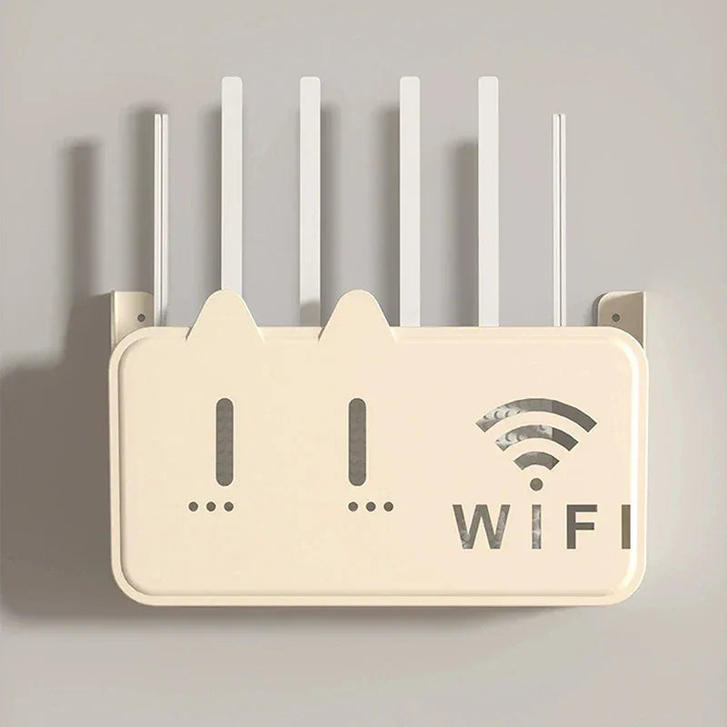 WiFi Router Shelf Organizer Wall Mount - Clarify.pk