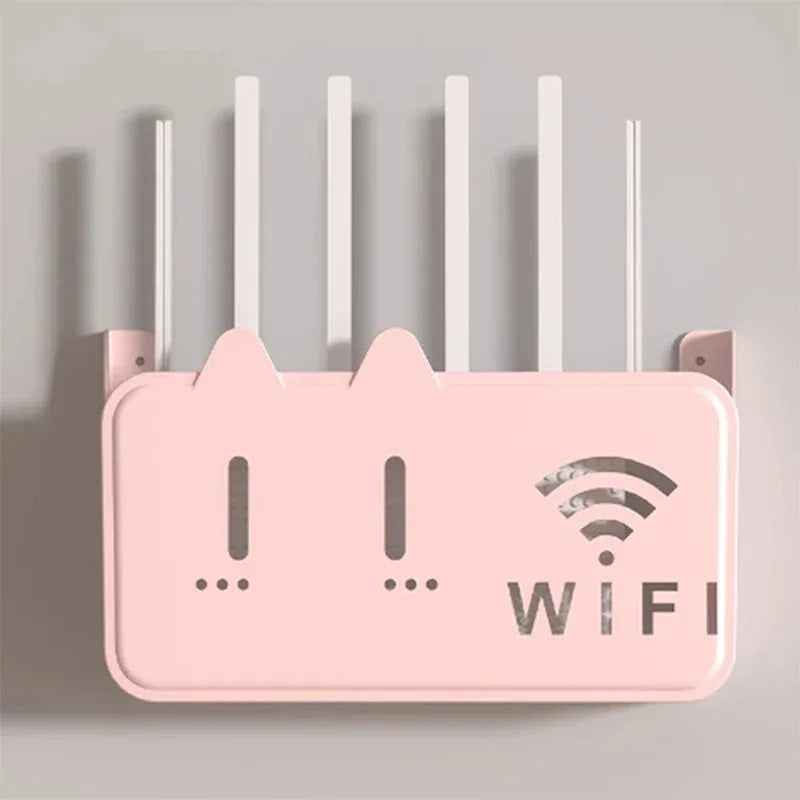 WiFi Router Shelf Organizer Wall Mount - Clarify.pk