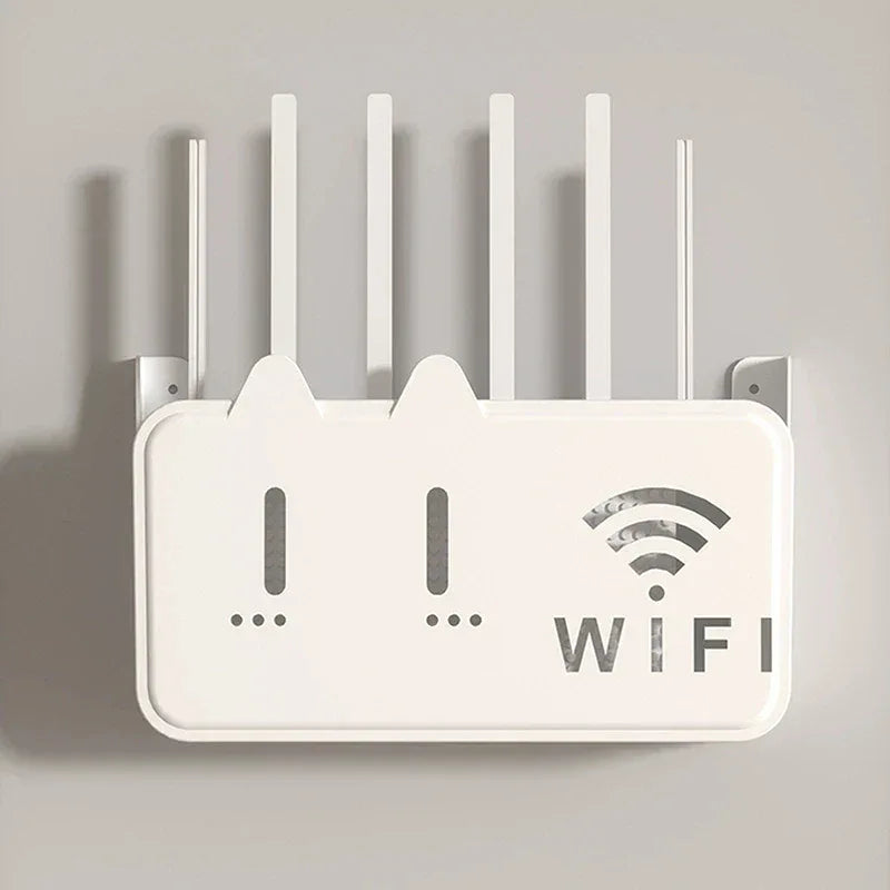 WiFi Router Shelf Organizer Wall Mount - Clarify.pk