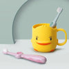 Cute Duck Toothbrush Cup - Fun Bathroom Accessory - Clarify.pk