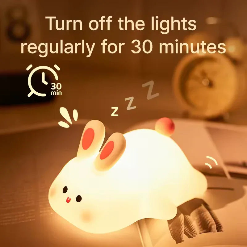 Cute Rabbit Desk Lamp LED Night Light for Kids & Decor | Clarify.pk ...