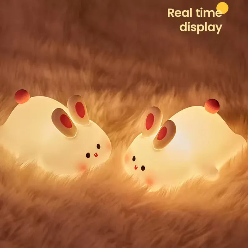 Cute Rabbit Desk Lamp LED Night Light for Kids & Decor | Clarify.pk ...