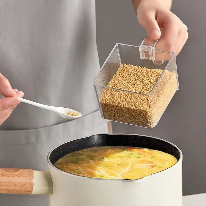 Wall Mounted Spice Box with Removable Containers (Each ) - Clarify.pk