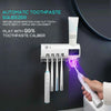 Wall-Mounted Toothbrush Organizer with Smart Design - Clarify.pk