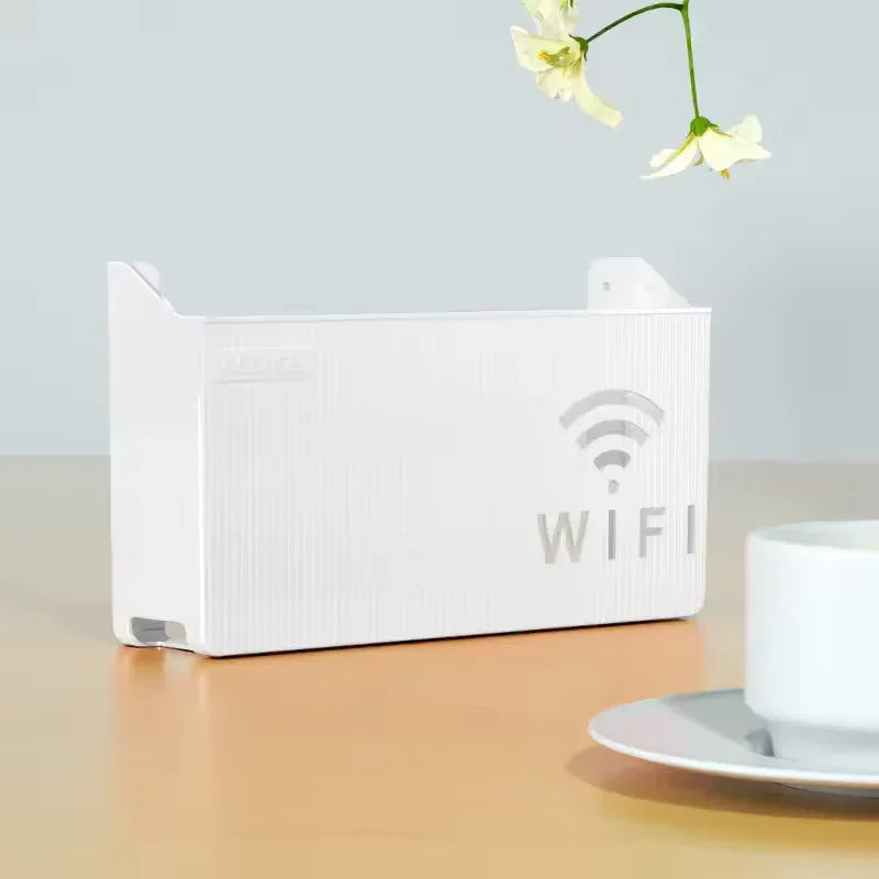 Wall Mounted Wifi Router Box with Storage Rack | Clarify.pk – Trenducts.pk