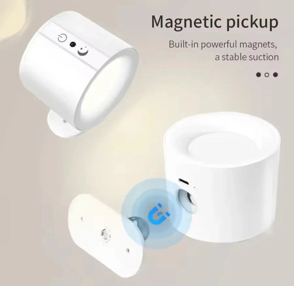 360 Degree LED Wall Lamp with Remote Control - Clarify.pk