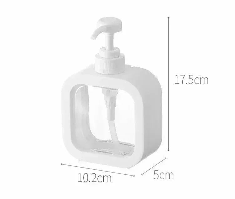 Square Soap Dispenser with Modern & Refillable - Clarify.pk